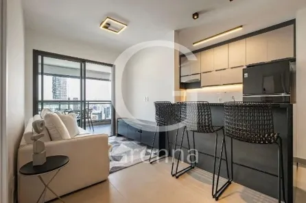 Apartamento com 1 Quarto para alugar, 50m² no Pinheiros, São Paulo