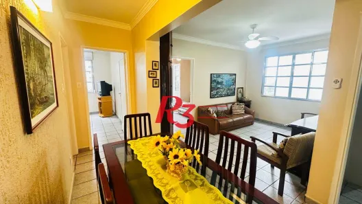 Apartamento com 3 Quartos à venda, 65m² no José Menino, Santos