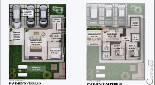 Casa de Condomínio com 3 Quartos à venda, 118m² no Centro, Barreirinhas