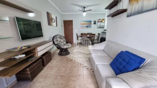 Apartamento com 2 Quartos para alugar, 72m² no Pitangueiras, Guarujá