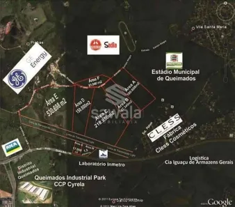 Lote/Terreno à venda, 81840m² no Distrito Industrial, Queimados