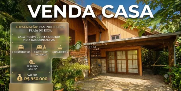 Casa com 4 Quartos à venda, 200m² no Ibiraquera, Imbituba
