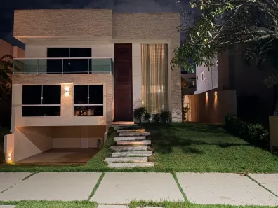 Casa de Condomínio com 4 Quartos para alugar, 332m² no Alphaville (Abrantes), Camaçari