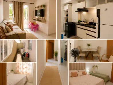Apartamento com 2 Quartos à venda, 56m² no Maiobinha, São José de Ribamar