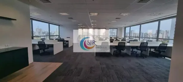 Sala Comercial para alugar, 533m² no Cidade Monções, São Paulo