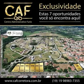 Lote/Terreno à venda, 10m² no Residencial Flor D'Aldeia, Holambra