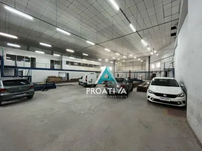 Galpão/Depósito/Armazém para venda ou aluguel, 1404m² no Vila Alpina, Santo André