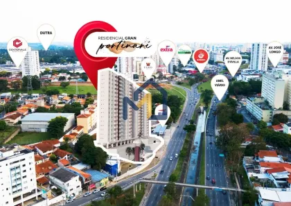 Apartamento com 2 Quartos à venda, 51m² no Jardim Topázio, São José dos Campos