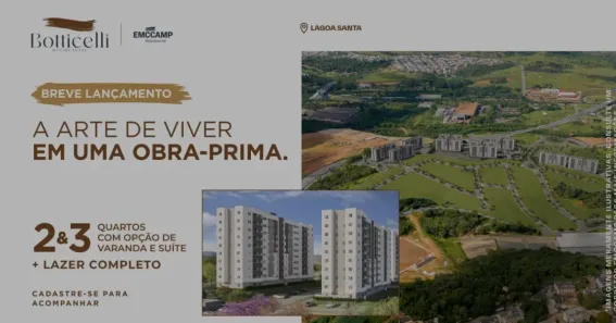 Apartamento com 2 Quartos à venda, 45m² no Deodoro Gonçalves Bastos, Lagoa Santa
