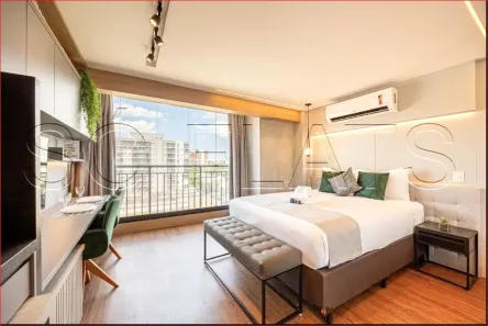 Flat com 1 Quarto à venda, 25m² no Indianópolis, São Paulo