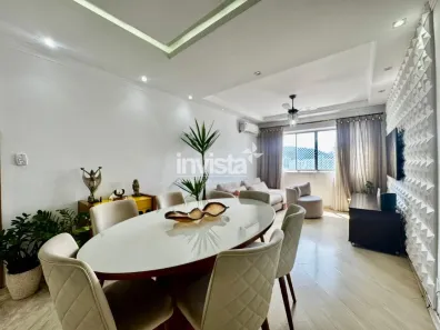 Apartamento com 2 Quartos à venda, 99m² no Campo Grande, Santos