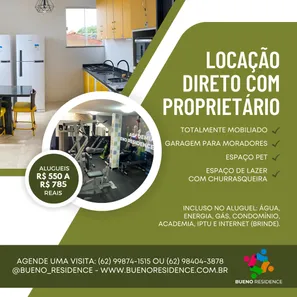 Kitnet com 1 Quarto para alugar, 25m² no Setor Sol Nascente, Goiânia