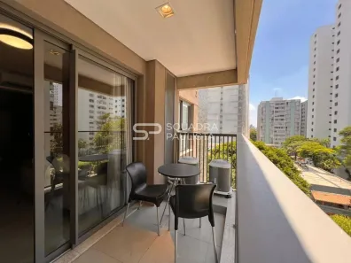 Apartamento com 1 Quarto para alugar, 38m² no Jardim Paulista, São Paulo