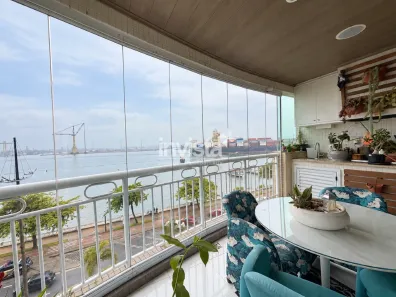 Apartamento com 3 Quartos à venda, 199m² no Ponta da Praia, Santos