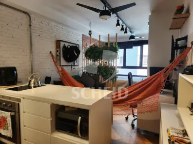 Flat com 1 Quarto à venda, 31m² no Mirandópolis, São Paulo