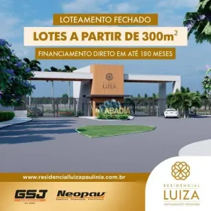 Lote/Terreno à venda, 300m² no Santa Terezinha, Paulínia
