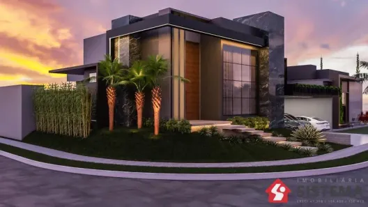 Casa de Condomínio com 3 Quartos à venda, 287m² no Residencial Solares, Presidente Prudente