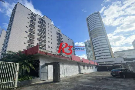 Imóvel Comercial para alugar, 520m² no Pompéia, Santos