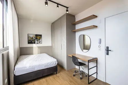 Apartamento com 1 Quarto à venda, 18m² no Água Verde, Curitiba