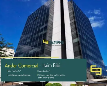 Imóvel Comercial à venda, 264m² no Itaim Bibi, São Paulo