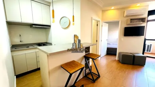 Apartamento com 1 Quarto para alugar, 37m² no Indianópolis, São Paulo