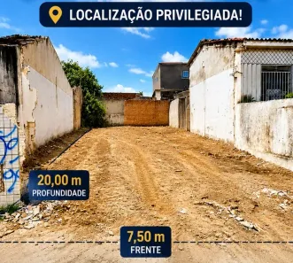 Lote/Terreno à venda, 150m² no Mangabeira, João Pessoa