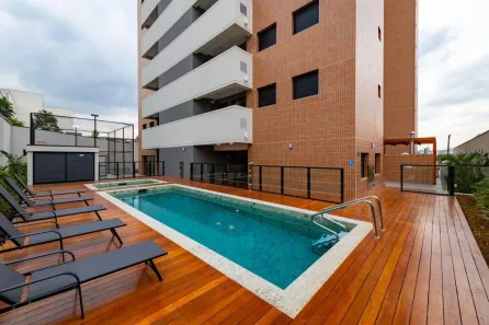 Apartamento com 2 Quartos para alugar, 44m² no Campestre, Santo André