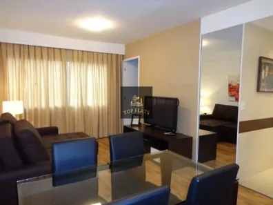 Flat com 1 Quarto para alugar, 40m² no Itaim Bibi, São Paulo