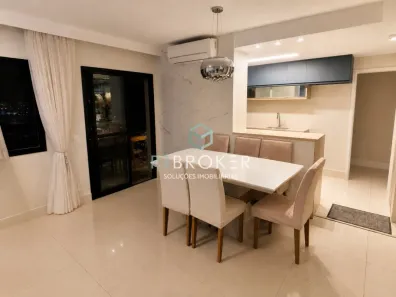 Apartamento com 3 Quartos para alugar, 107m² no Vila Aviação, Bauru