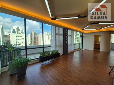 Sala Comercial para alugar, 174m² no Indianópolis, São Paulo