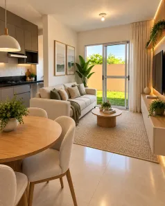 Apartamento com 3 Quartos à venda, 56m² no Maringá, Serra