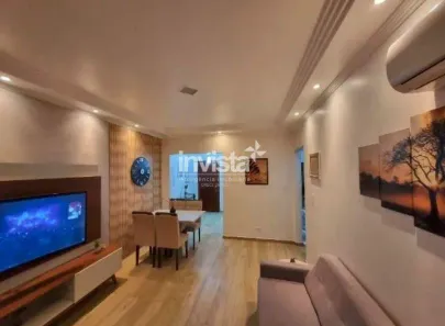 Apartamento com 3 Quartos à venda, 112m² no José Menino, Santos
