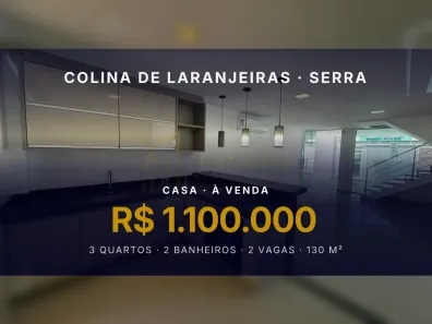 Casa com 3 Quartos à venda, 130m² no Colina de Laranjeiras, Serra