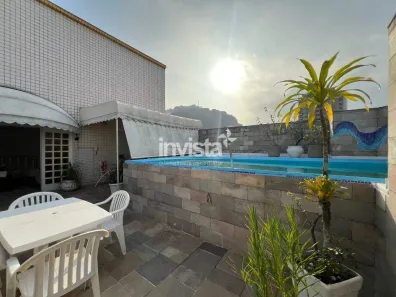 Cobertura com 3 Quartos para alugar, 270m² no José Menino, Santos