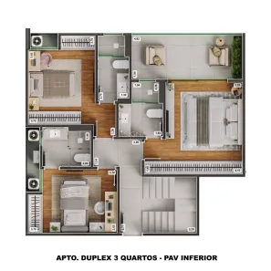 Cobertura com 3 Quartos à venda, 150m² no Bom Pastor, Juiz de Fora
