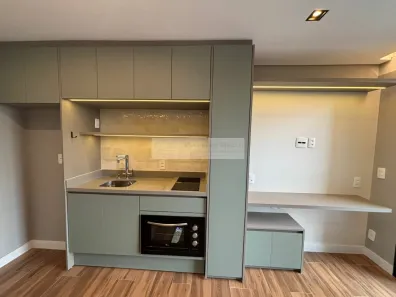 Apartamento com 1 Quarto para alugar, 27m² no Campo Belo, São Paulo