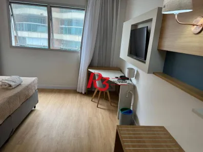 Apartamento com 1 Quarto à venda, 28m² no Gonzaga, Santos