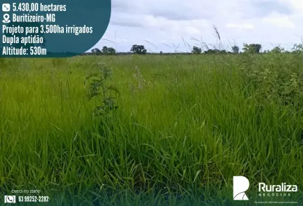 Fazenda/Sítio à venda, 5430m² no , Buritizeiro