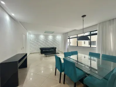 Apartamento com 3 Quartos para alugar, 143m² no Pitangueiras, Guarujá