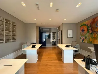 Sala Comercial para alugar, 130m² no Cidade Monções, São Paulo