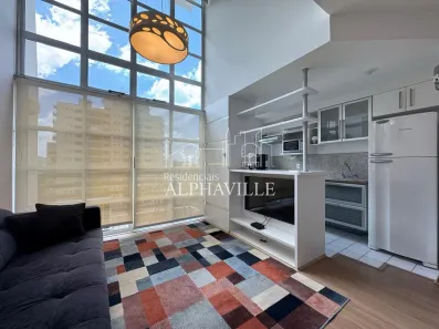 Apartamento com 1 Quarto para alugar, 60m² no Alphaville Centro Industrial e Empresarial/Alphaville., Barueri