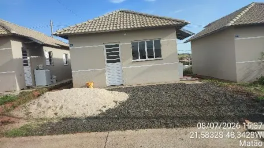Casa com 2 Quartos à venda, 45m² no Residencial Vila Flórida, Matão