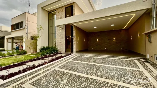 Casa de Condomínio com 3 Quartos à venda, 165m² no Jardins Bolonha, Senador Canedo