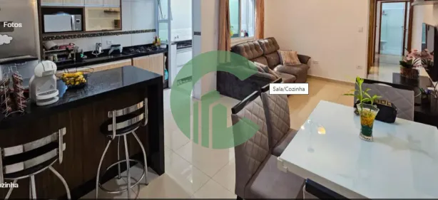 Apartamento com 2 Quartos à venda, 65m² no Paraíso, Santo André