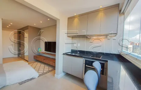 Apartamento com 1 Quarto para alugar, 25m² no Jardim Paulistano, São Paulo