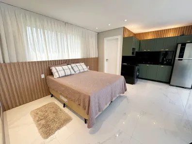 Apartamento com 1 Quarto para alugar, 38m² no Coqueiros, Florianópolis