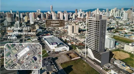 Apartamento com 1 Quarto à venda, 40m² no Morretes, Itapema