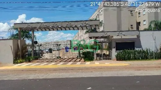 Apartamento com 2 Quartos à venda, 43m² no Campos Ville, Araraquara