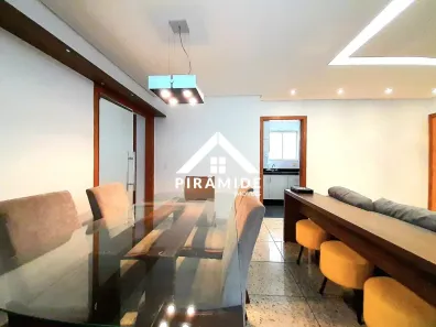 Apartamento com 3 Quartos para alugar, 140m² no Castelo, Belo Horizonte