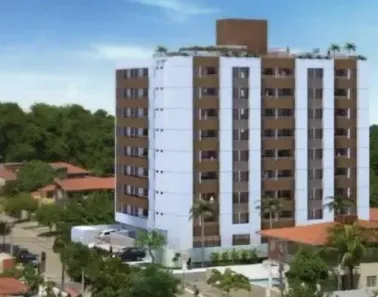 Apartamento com 2 Quartos para alugar, 60m² no Cabo Branco, João Pessoa